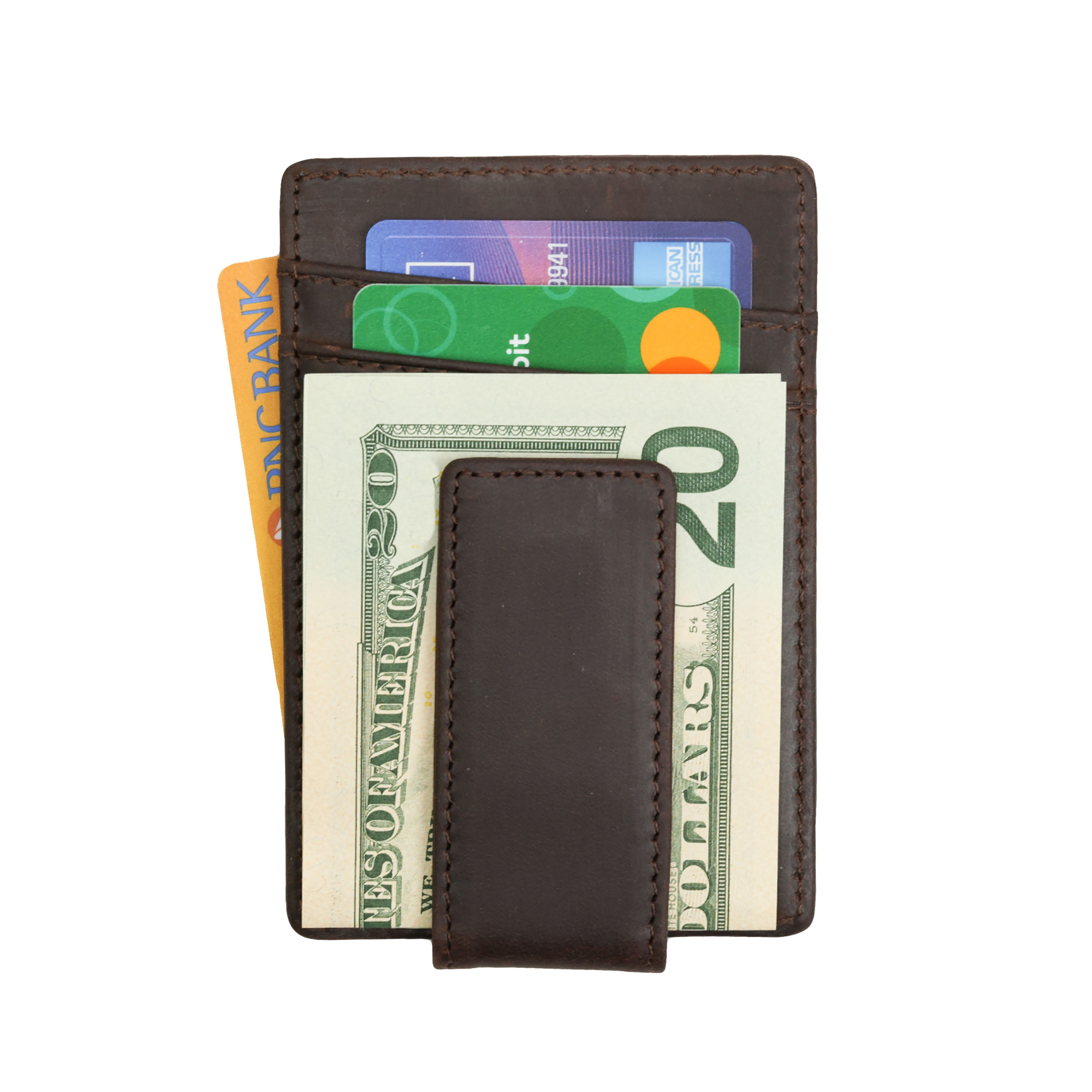 Genuine Leather Money Clip Wallet / Premium Quality Wallet by ThreeSixty Leather